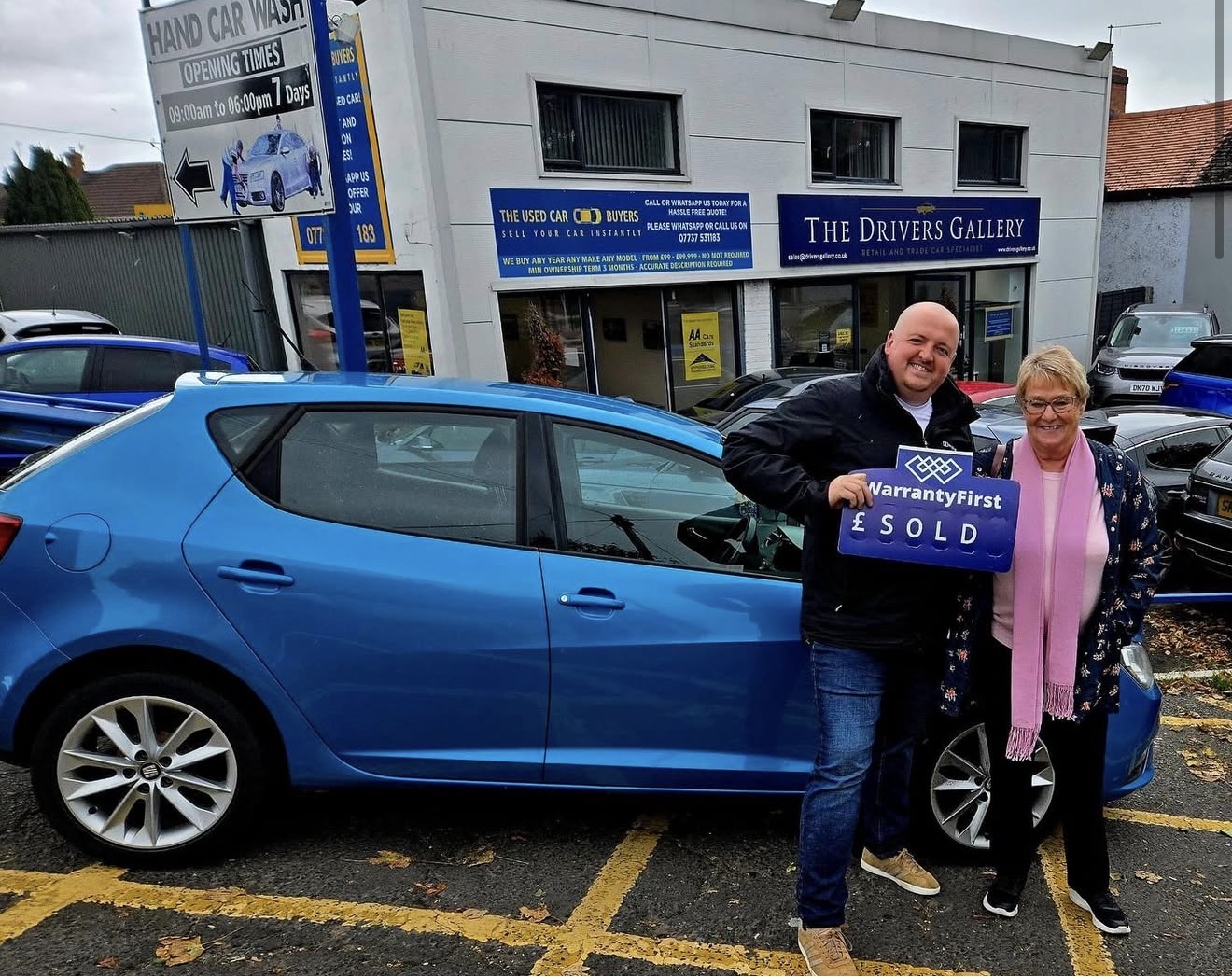 Recently purchased vehicle 1